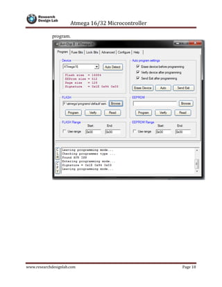 AVR Micro controller Interfacing | PDF