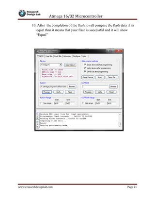 AVR Micro controller Interfacing | PDF