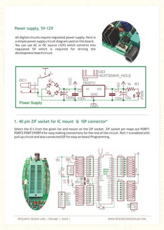 AVR Micro controller Interfacing | PDF
