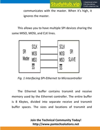 Picture of AVR HOW-TO GUIDE Interfacing SPI-Ethernet With AVR Slicker Contents At ...