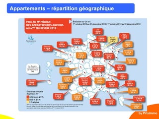 4
Appartements – répartition géographique
by Priximmo
 