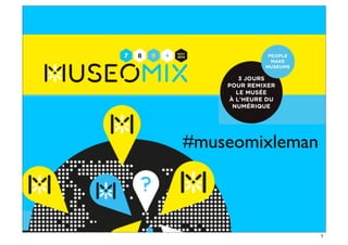 #museomixleman #museomix
#museomixleman
1
 
