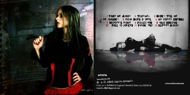 Avril Lavigne Digital Booklet Under My Skin Avril Lavigne Digital Booklet Under My Skin