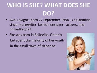 Avril lavigne final | PPT