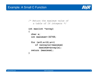 AVR introduction | PDF | Computer Peripherals | Computing
