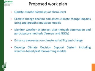 Asia Regional Program Planning Meeting- Climate Change Impacts in Asia