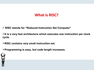 Avr Risc Avr microcontroller | PPT