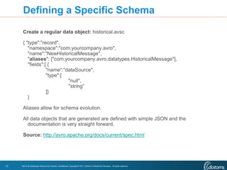 Avro - More Than Just a Serialization Framework - CHUG - 20120416 | PPTX