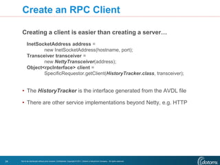 Avro - More Than Just a Serialization Framework - CHUG - 20120416 | PPTX