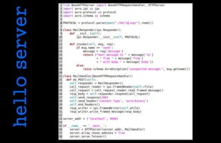 helloserver
 