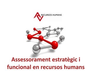 Assessorament estratègic i
funcional en recursos humans
 