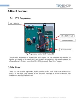 Avr trainer kit manual | PDF