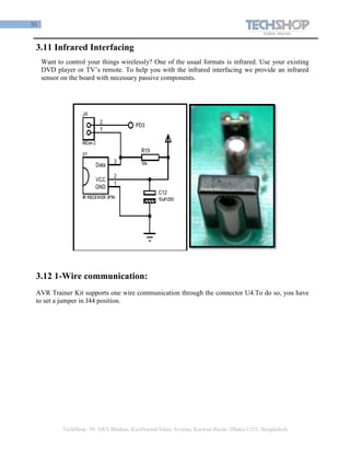Trainer Interfacing Avr trainer kit manual | PDF