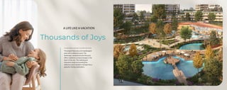 A LIFE LIKE A VACATION
Thousands of Joys
The project features a wide center in the middle of all the blocks.
The project features a rich landscaped
area with a reflection pool. The
landscape, centered around the pool,
offers residents a unique escape in the
heart of the city. The walking and
relaxation areas surrounding the
reflection pool transform Güneşli into a
peaceful holiday destination.
 