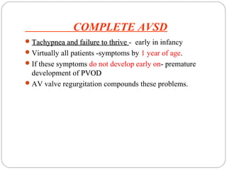 AV septal defects (AVCD) | PPT