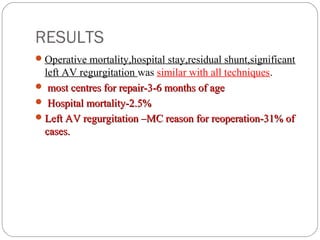 AV septal defects (AVCD) | PPT