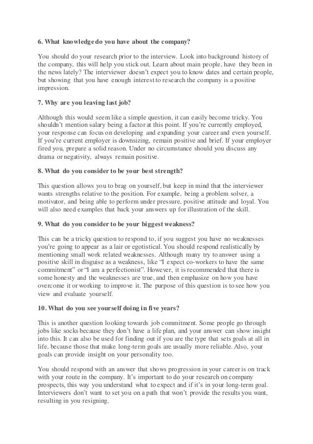 Av technician interview questions