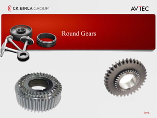 Avtec Engine Parts Avtec manufacture gears and shafts | PPTX