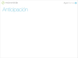 Anticipación

 