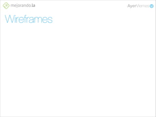 Wireframes

 