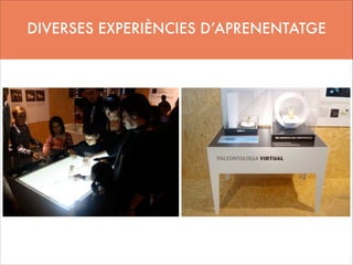 DIVERSES EXPERIÈNCIES D’APRENENTATGE

 