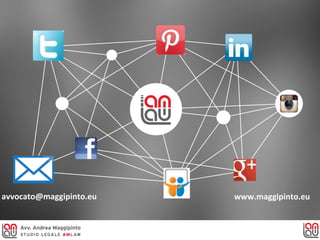 avvocato@maggipinto.eu www.maggipinto.eu
 