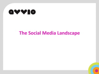 The Social Media Landscape
 