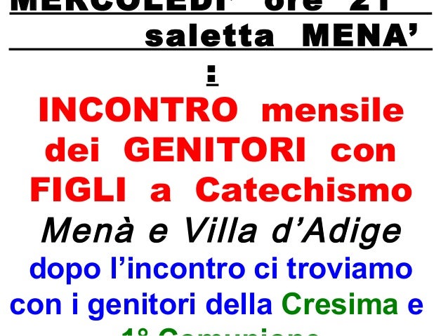 incontro