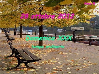 Anno B



28 ottobre 2012


 Domenica XXX
   tempo ordinario
 