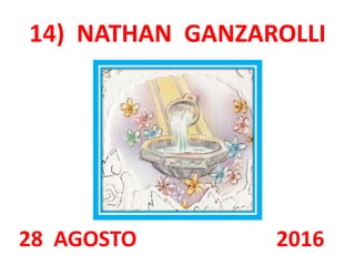 14) NATHAN GANZAROLLI
28 AGOSTO 2016
 