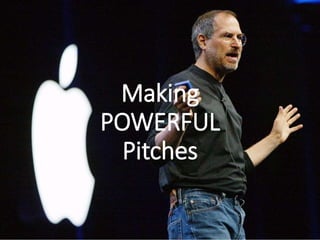 Making
POWERFUL
Pitches
 