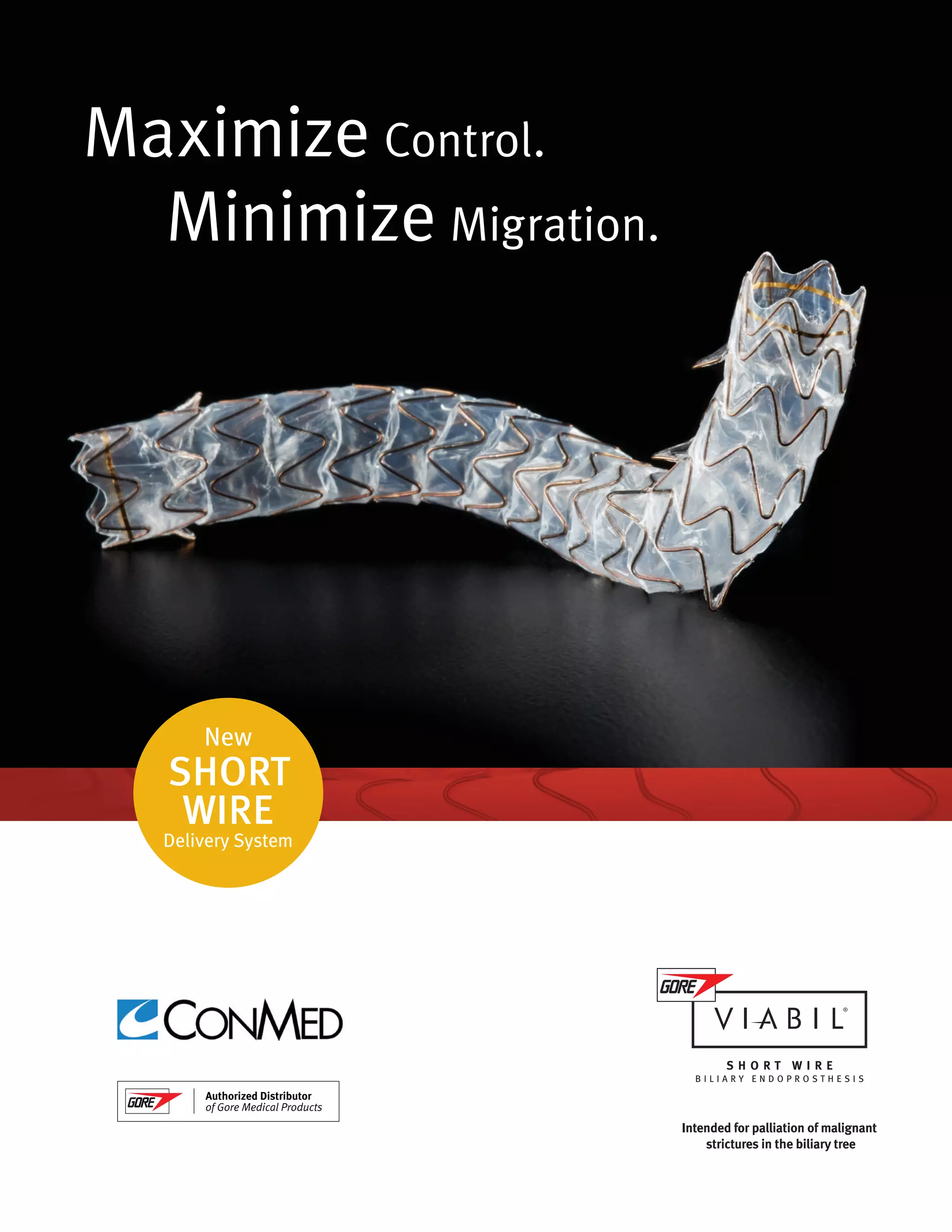 GORE® VIABIL® Short Wire Biliary Endoprosthesis - Product Brochure | PDF