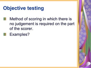 Different Kinds of Test & Testing in Language Teaching.pdf ...