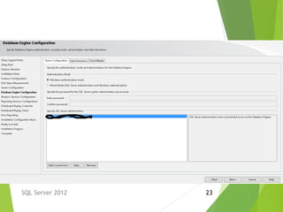 SQL Server 2012 23
 