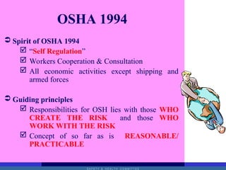 Osha Management System OSH management system 101_topic3_osh-management.ppt