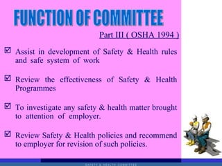 Osha Management System OSH management system 101_topic3_osh-management.ppt