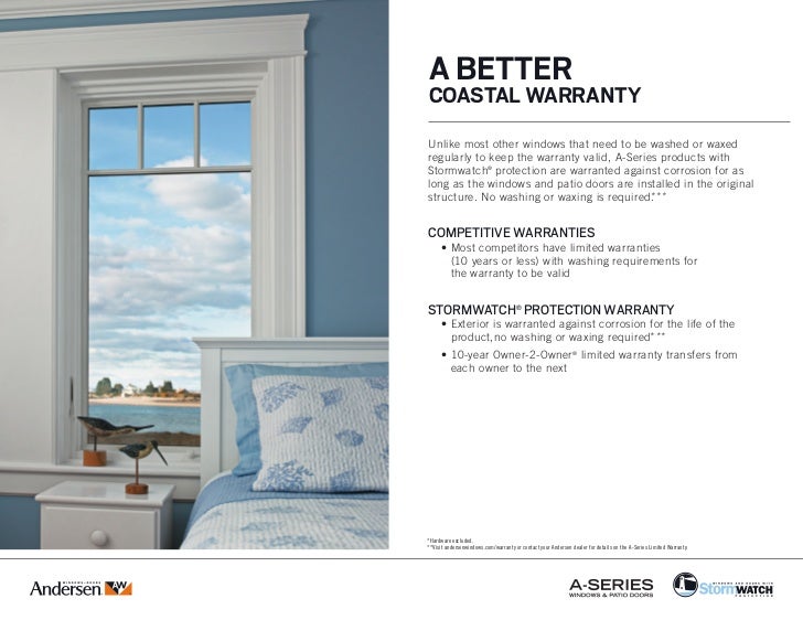 Andersen A Series Coastal Windows Doors