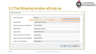 4/20/2020 S. Parsa, Associate Professor (www.parsa.iust.ac.ir) 27
 