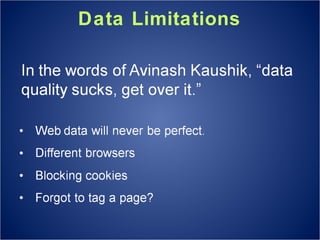 Data Limitations 