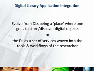 Alex Wade, Digital Library Interoperability | PDF