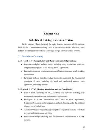 Awais Final training report.pdf Orange Train | PDF