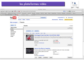 les plate-formes vidéo 