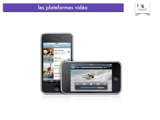 les plateformes vidéo 