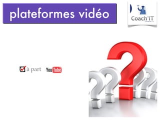 à part  plateformes vidéo 