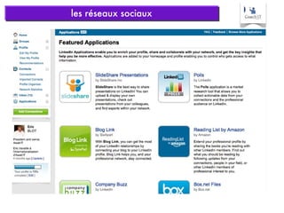 les réseaux sociaux 