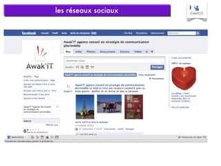 les réseaux sociaux 