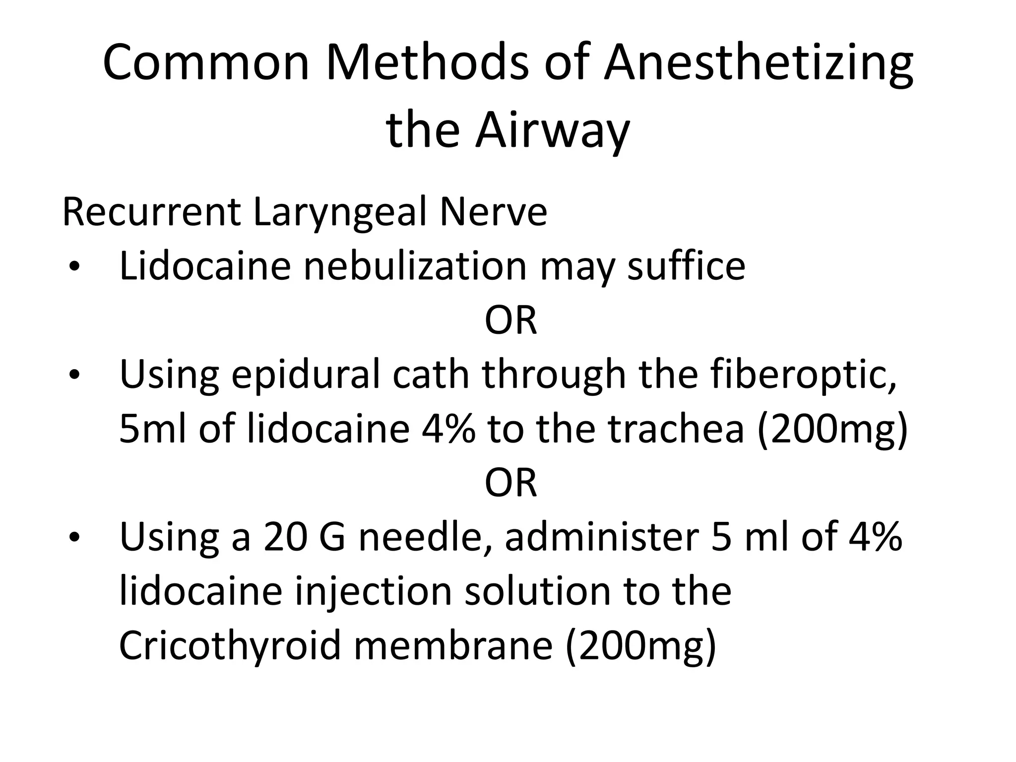Awake intubation distribution | PDF