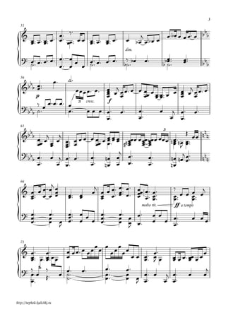 3

                                 
                                                                                    
                                                                                             
   51

                            
                           
                                                                   
                                                                    
                                            

                                                                     
                                                              dim.

                                                                          
                                                                             
                                                                                                               

                                
       
       
   56

                                                   
                                                                                 
                                                                                  
               p
                                                     
                                                                    
                                                                              
                                                                               
               
                                                                                               
                                       3   cresc.    f

                                                                             
                                                                                          
                                                                                                                 
   61

                         
                                                                                         3
                                                                                           
            
                                        
                                           
                                                                     
                                                               
                                                                                 
                                                                                    
                                 
                                    
                                                                               
                                                                                        
                                                                                                                  
                                                               
                              
                               
                                                                                          
                                                                                 

                                                              
                                                               
                                                
   66

                                                                                              
      
                              
                                                 
                                                                                      
                                                                                              
                                                                                                    
                                                                                                     
                                                                                                     

                                                                 
                                                                                              ff a tempo

                               
                                                                        molto rit.

     
      
                                                    
                                                                             
                                                                         
                                                                                    
                                                                                                              
                                                              


                                                                
   71


                                                 
                         
             
                                                                                                                  
                                                                             
                                                                                                 
                                                                                                   
                              
                                     
                                                                                                                   
                                       
                                             
                                                                                                           
                                                                                   

http://nephele.kulichki.ru
 