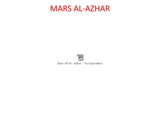 MARS AL-AZHAR
 