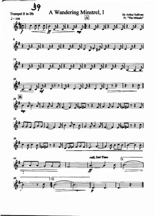 A Wandering Minstrel, i